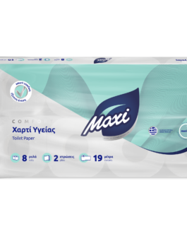 MAXI Χαρτί Υγείας Decor 8 Ρολά 2 Φύλλων 65gr